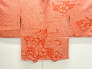 アンティーク　本総絞り　花模様絵羽織